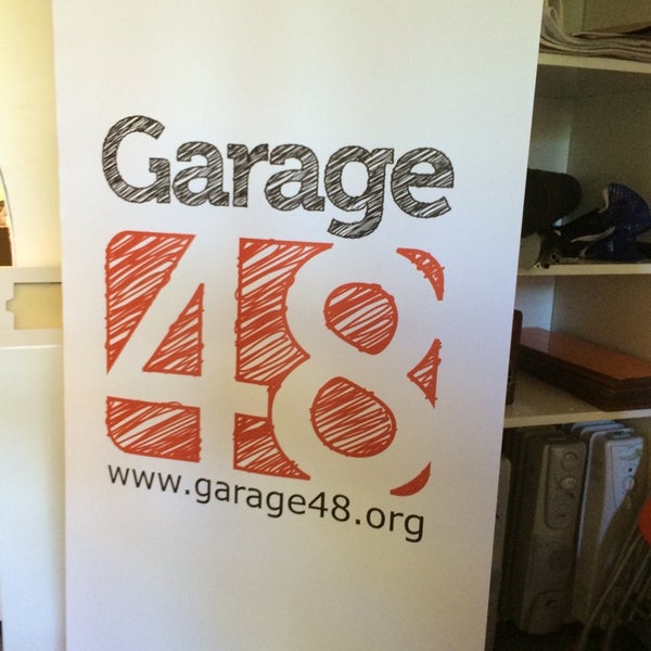 Photo taken at Garage48 HUB by Leonardo S. on 6/11/2014