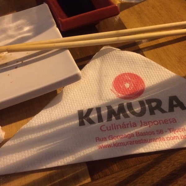 Снимок сделан в Kimura Culinária Japonesa пользователем Carla C. 4/26/2015