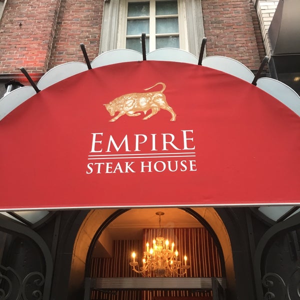 Photo taken at Empire Steak House by Rob M. on 7/13/2016
