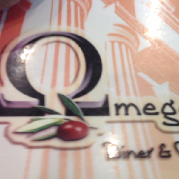 Photo taken at Omega Diner by Reggie J. on 11/9/2014