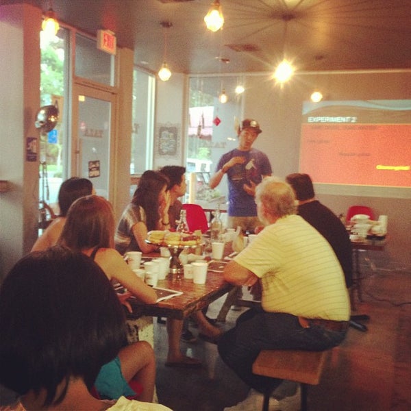 Photo taken at Taza. A social coffee house. by sonny m. on 7/19/2013