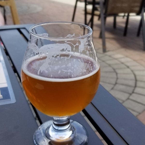 Photo taken at Round Guys Brewing Company by Nicholas F. on 4/13/2019