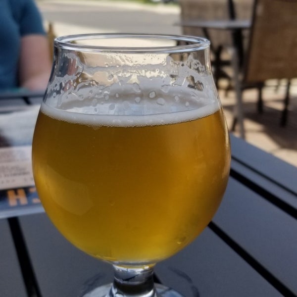 Photo taken at Round Guys Brewing Company by Nicholas F. on 4/13/2019