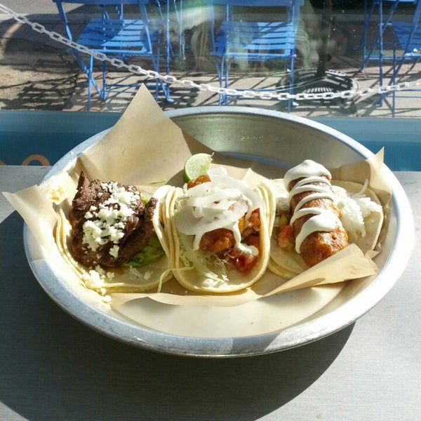 Photo taken at Dorado Tacos &amp; Cemitas by Darrin W. on 5/4/2013