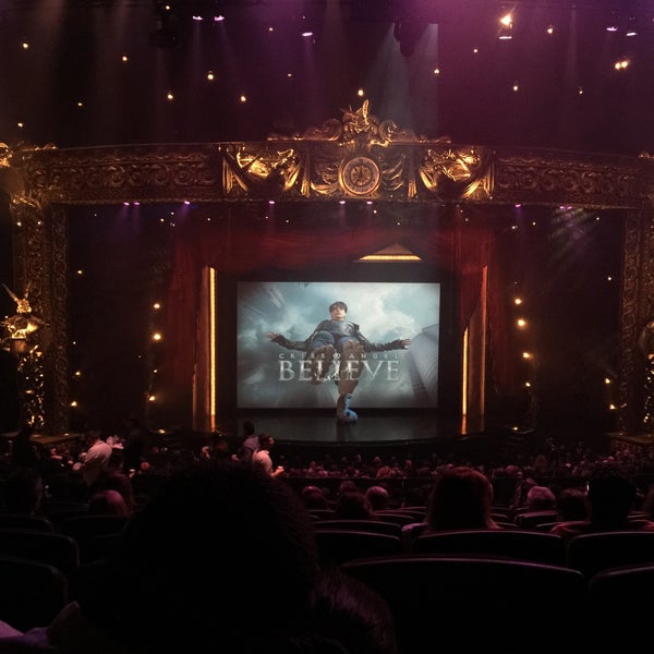 Photo taken at CRISS ANGEL Believe by Alejandro G. on 3/16/2015