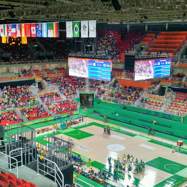 Photo taken at Rio Olympic Arena by Nilson Nico S. on 9/10/2016