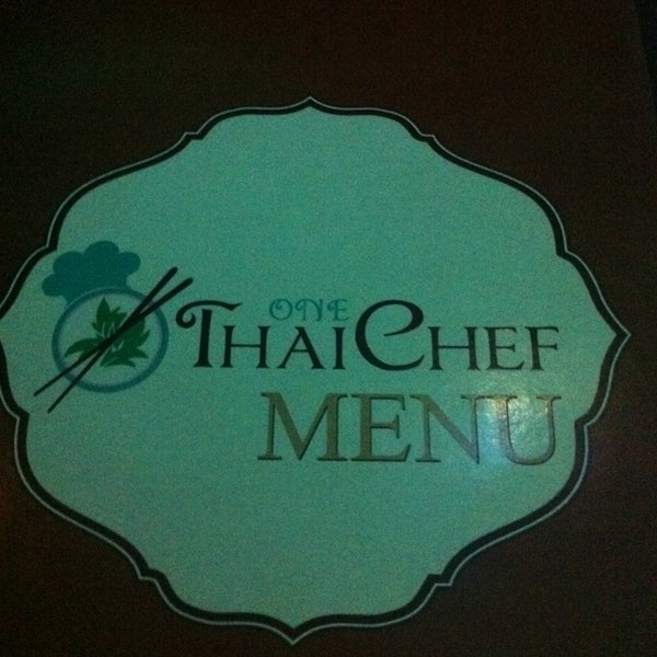 Photo taken at One Thai Chef by David Andrew A. on 1/18/2013