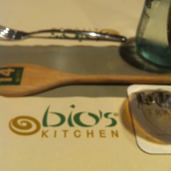 Снимок сделан в Bio&#39;s Kitchen пользователем Paolo V. 6/14/2014