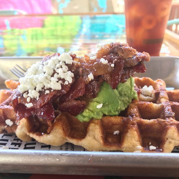 Photo taken at Atypical Waffle Company by Minhjamin H. on 4/23/2019