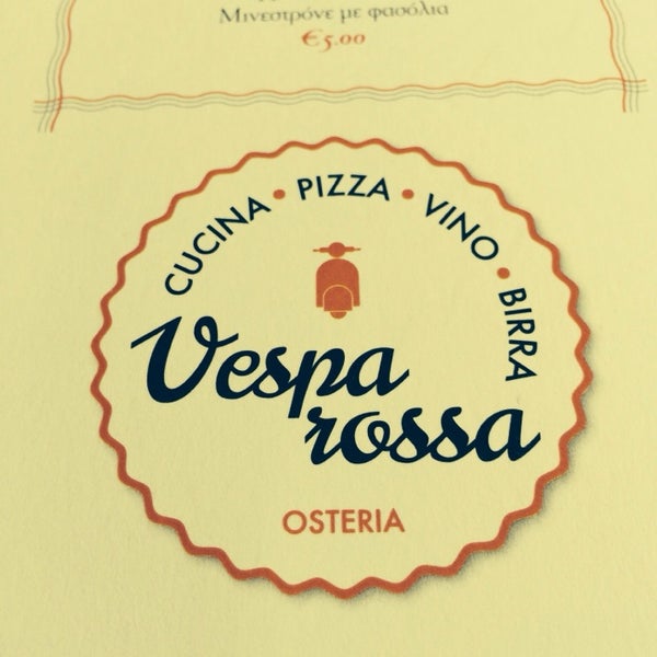 Photo taken at Osteria Vespa Rossa by Evripidis A. on 12/7/2013