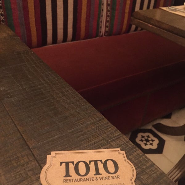 Das Foto wurde bei Toto Restaurante &amp; Wine Bar von Michiel v. am 9/25/2015 aufgenommen