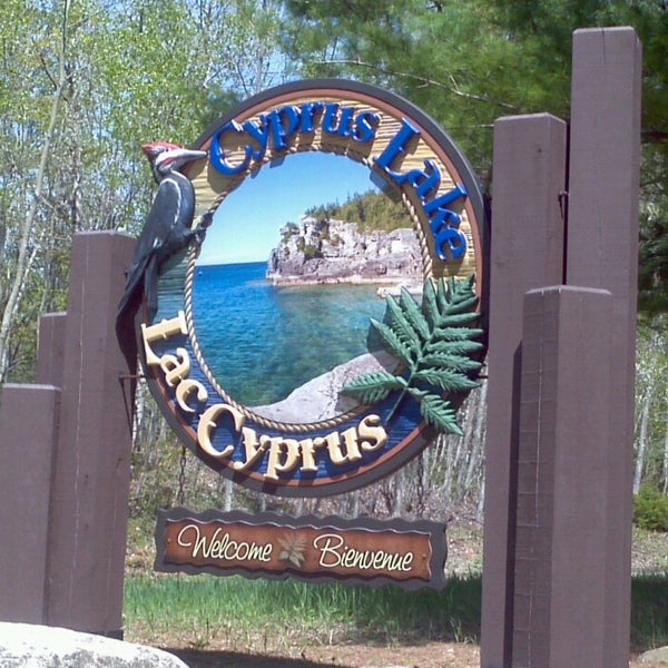 Cyprus Lake Tobermory, ON