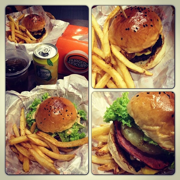 Foto tirada no(a) Burger Junkyard por Shea Leen T. em 1/30/2013