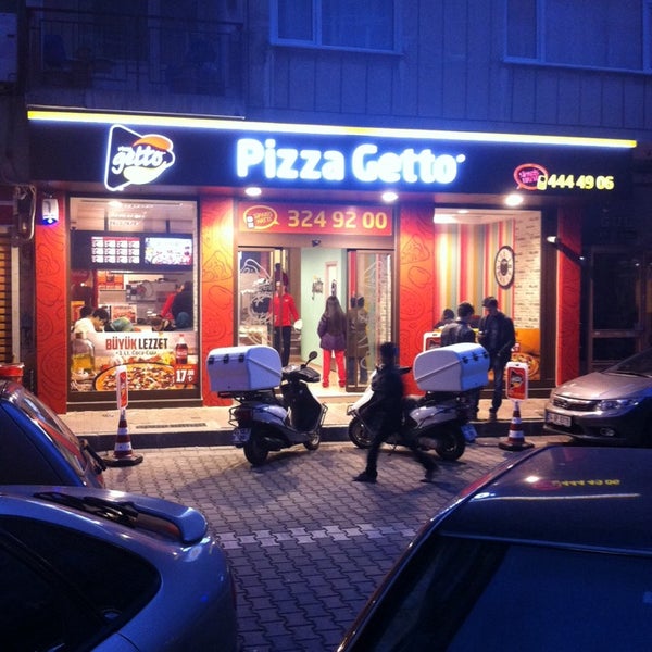 Pizza Getto Kağıthane'de Pizzacı