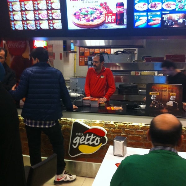 Pizza Getto Kağıthane'de Pizzacı
