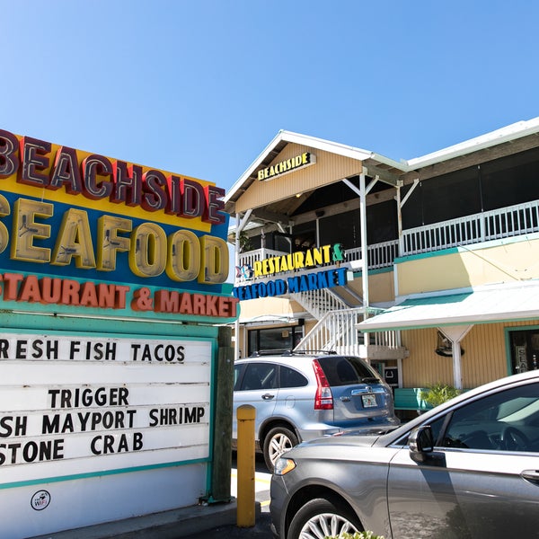 5/4/2017 tarihinde Beachside Seafood Restaurant &amp; Marketziyaretçi tarafından Beachside Seafood Restaurant &amp; Market'de çekilen fotoğraf