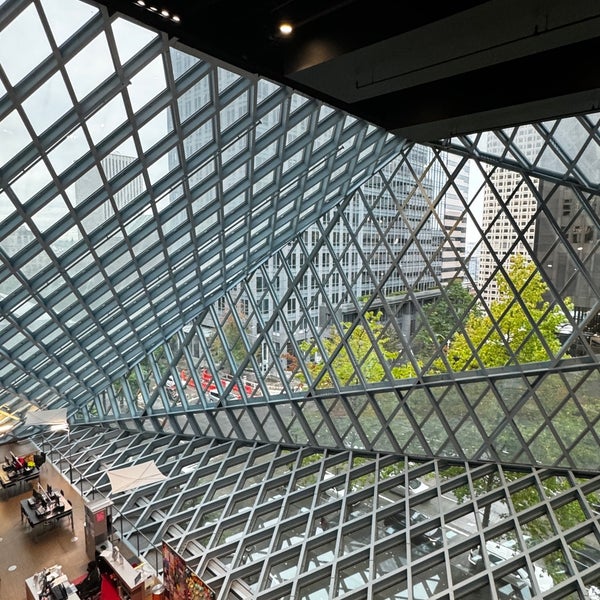 Photo taken at Seattle Central Library by Hugh C. on 10/15/2023