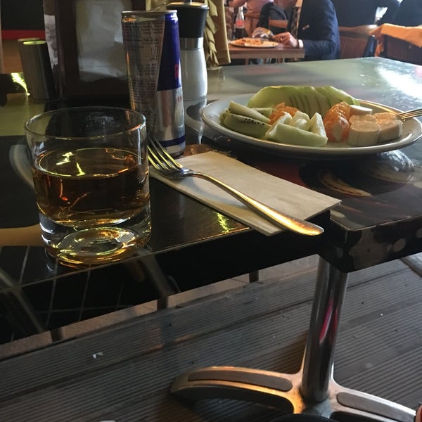 Photo taken at Jura Teras Cafe &amp; Restaurant Bar by Ömer A. on 3/11/2017
