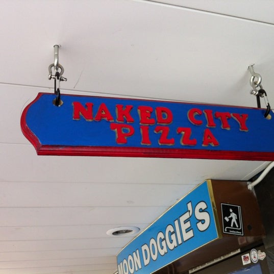 Photo taken at Naked City Pizza Shop by Giuseppe M. on 10/2/2012