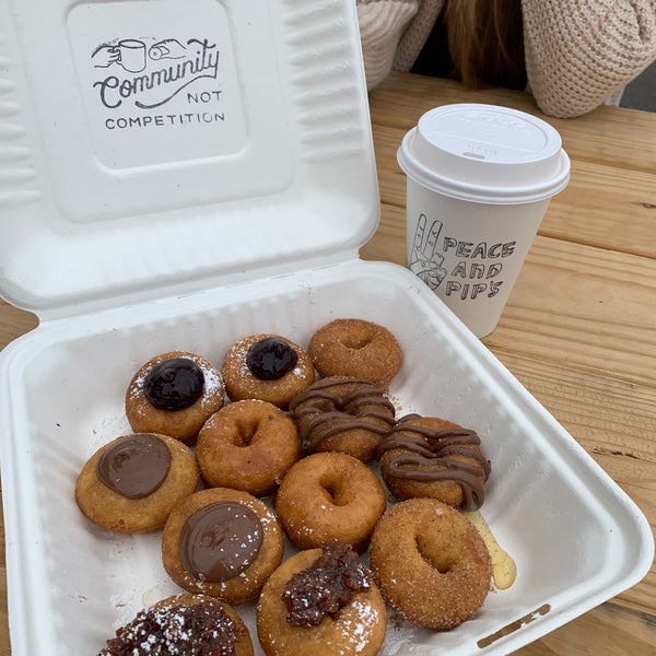 Still not a fan of chia but the mini donuts were so yum. Loved the crunch.