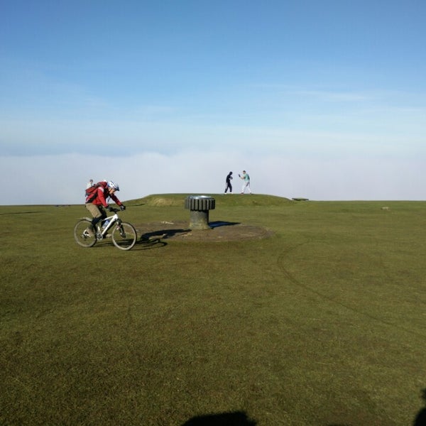 Photo taken at Cleeve Hill by Dave W. on 2/8/2015