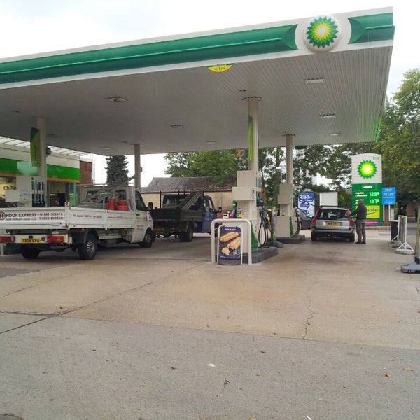 BP Gas Station in Prestbury