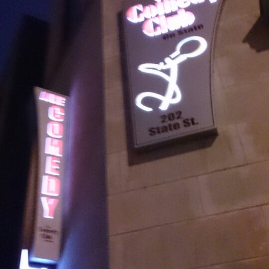 Photo taken at Comedy Club on State by R C. on 5/23/2013