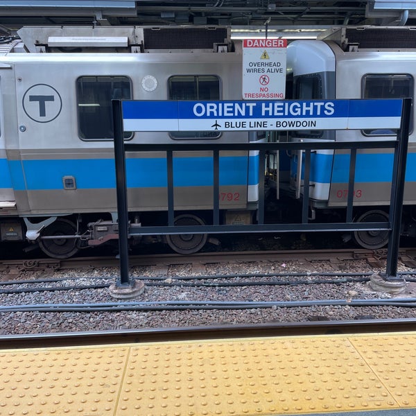 MBTA Orient Heights Station Metro Station in Harbor View Orient Heights