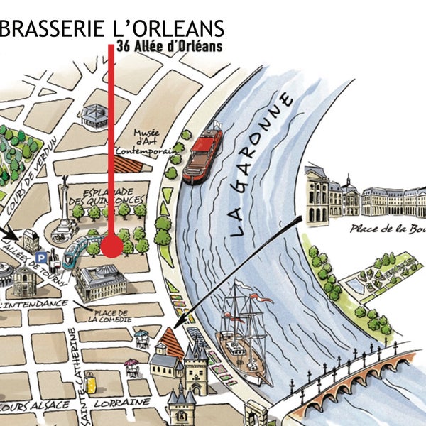 Photo prise au Brasserie l&#39;Orleans par Brasserie l&#39;Orleans le1/24/2019