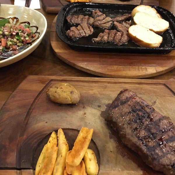 Photo taken at Mr. Flank Steakhouse by ^—^orhan— _. on 11/21/2019