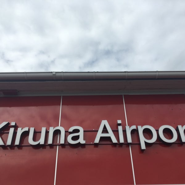 Photo taken at Kiruna Airport (KRN) by Ailing H. on 8/10/2017
