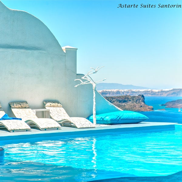 Infinity Pool - Astarte Suites in Santorini