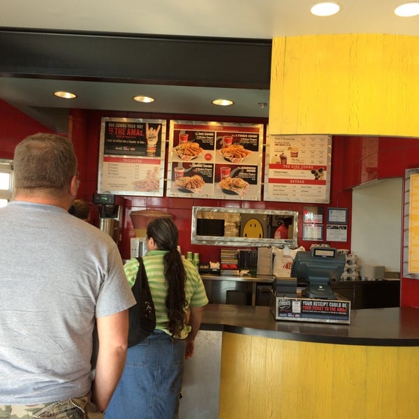 Photo taken at Raising Cane&#39;s Chicken Fingers by Susan P. on 7/10/2014