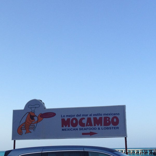 Photo taken at Mocambo Mexican Seafood &amp; Lobster by Karolina on 4/20/2013