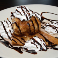 If you like fried food, they will fry ice cream for you!