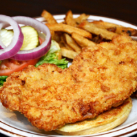 Try the Indiana Breaded Pork Tenderloin!