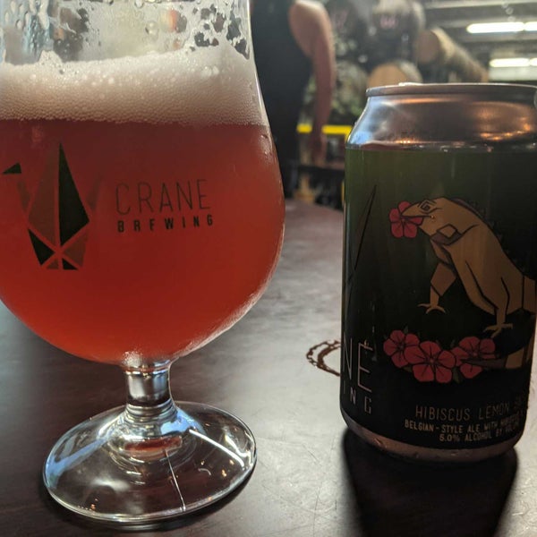 Photo taken at Crane Brewing Company by Melissa W. on 9/11/2021