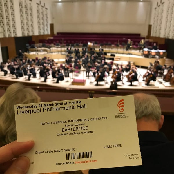 Foto diambil di Liverpool Philharmonic Hall oleh Muhammad F. pada 3/28/2018