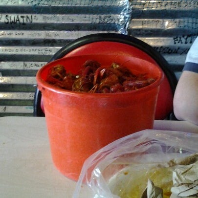 Photo taken at Crawfish Shack &amp; Oyster Bar North by Joseph L. on 11/26/2012