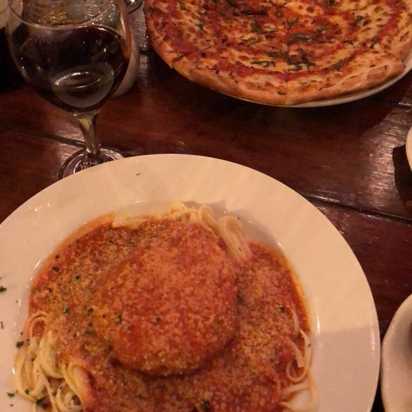 Great Italian food. I was very impressed. Went on Wednesday night- $32 bill for me and my mom (dinner for two and a bottle wine). Everything was amazing. I got the chicken parm dinner & it was great.