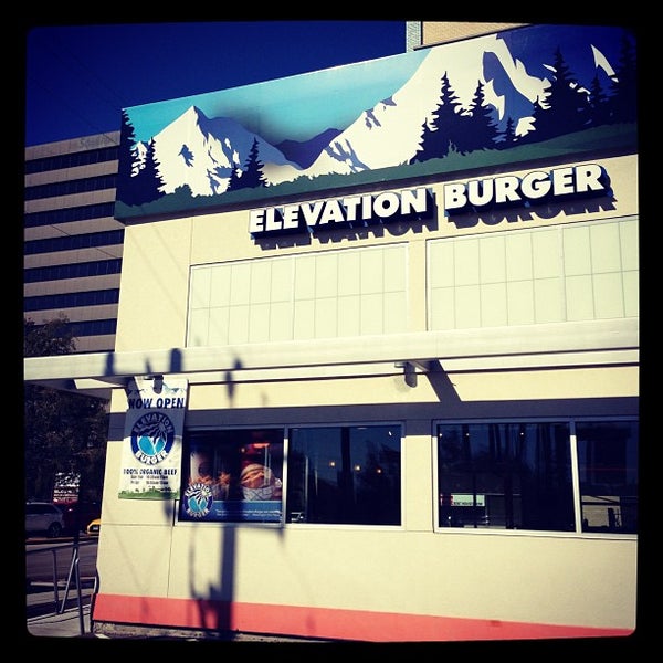 Photo taken at Elevation Burger by Brian V. on 11/6/2012