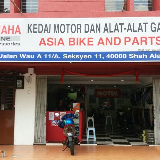 Asia Bike Parts Shah Alam Selangor