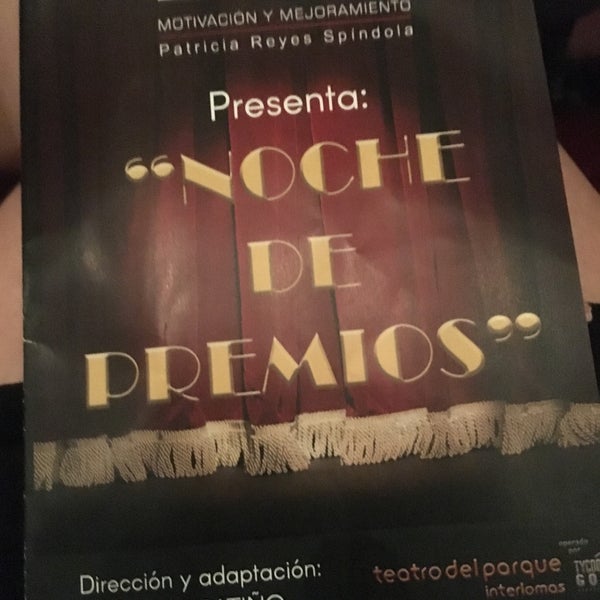 Снимок сделан в Teatro del Parque пользователем Yosa D. 6/22/2018