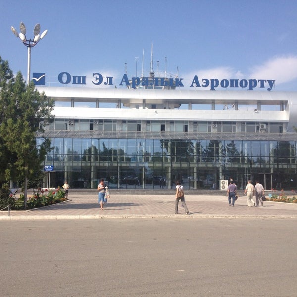 Photo taken at Osh International Airport (OSS) by Omer D. on 7/16/2013