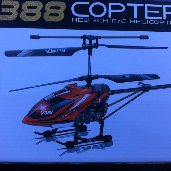 Bought rc helicopter by Victoria secret and he did great at first explaining everything. I brought it back next day and said its not working right. Took five days and gave me super used parts. Beware!