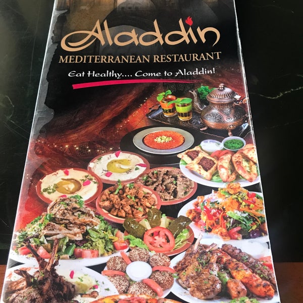 Das Foto wurde bei Aladdin Mediterranean Restaurant von Faris✨ am 7/1/2019 aufgenommen