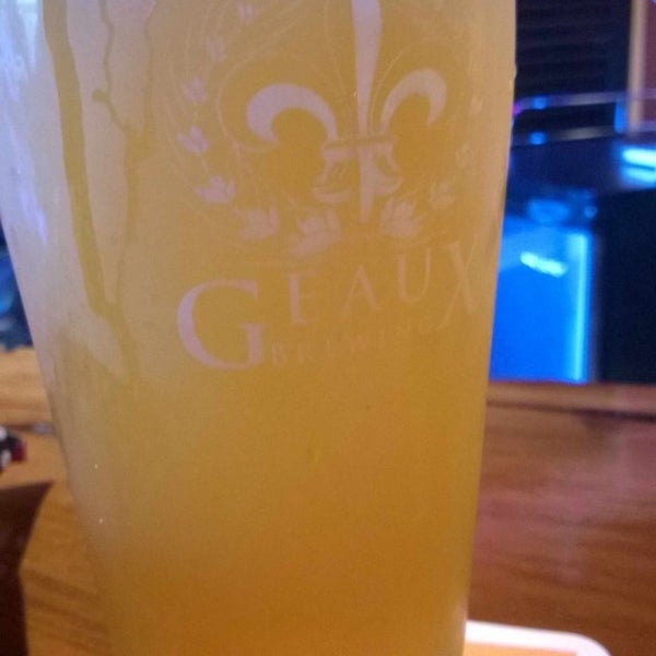 Photo taken at Geaux Brewing by Nick S. on 5/9/2015