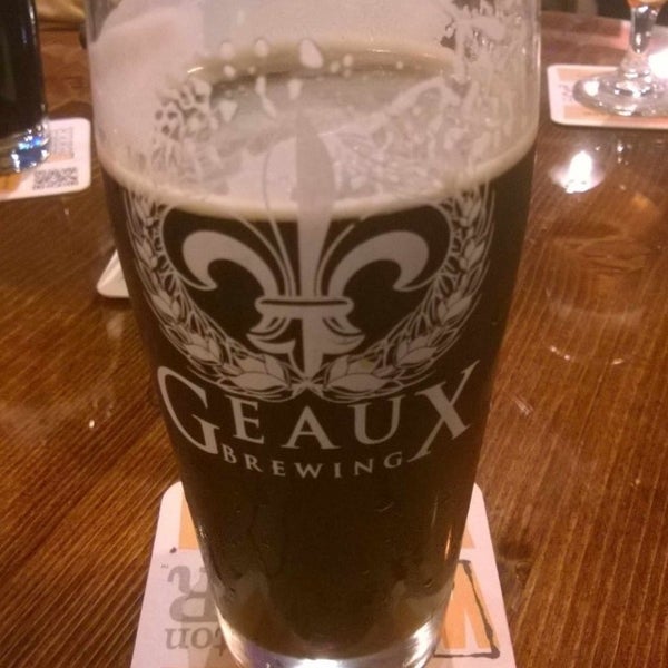Photo taken at Geaux Brewing by Nick S. on 6/3/2015