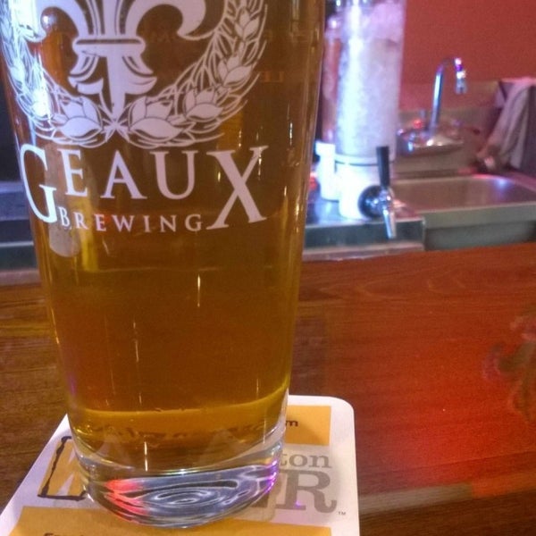 Photo taken at Geaux Brewing by Nick S. on 5/27/2015