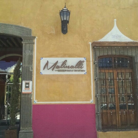 Das Foto wurde bei Malinalli Hotel Boutique von Ernesto U. am 6/28/2016 aufgenommen